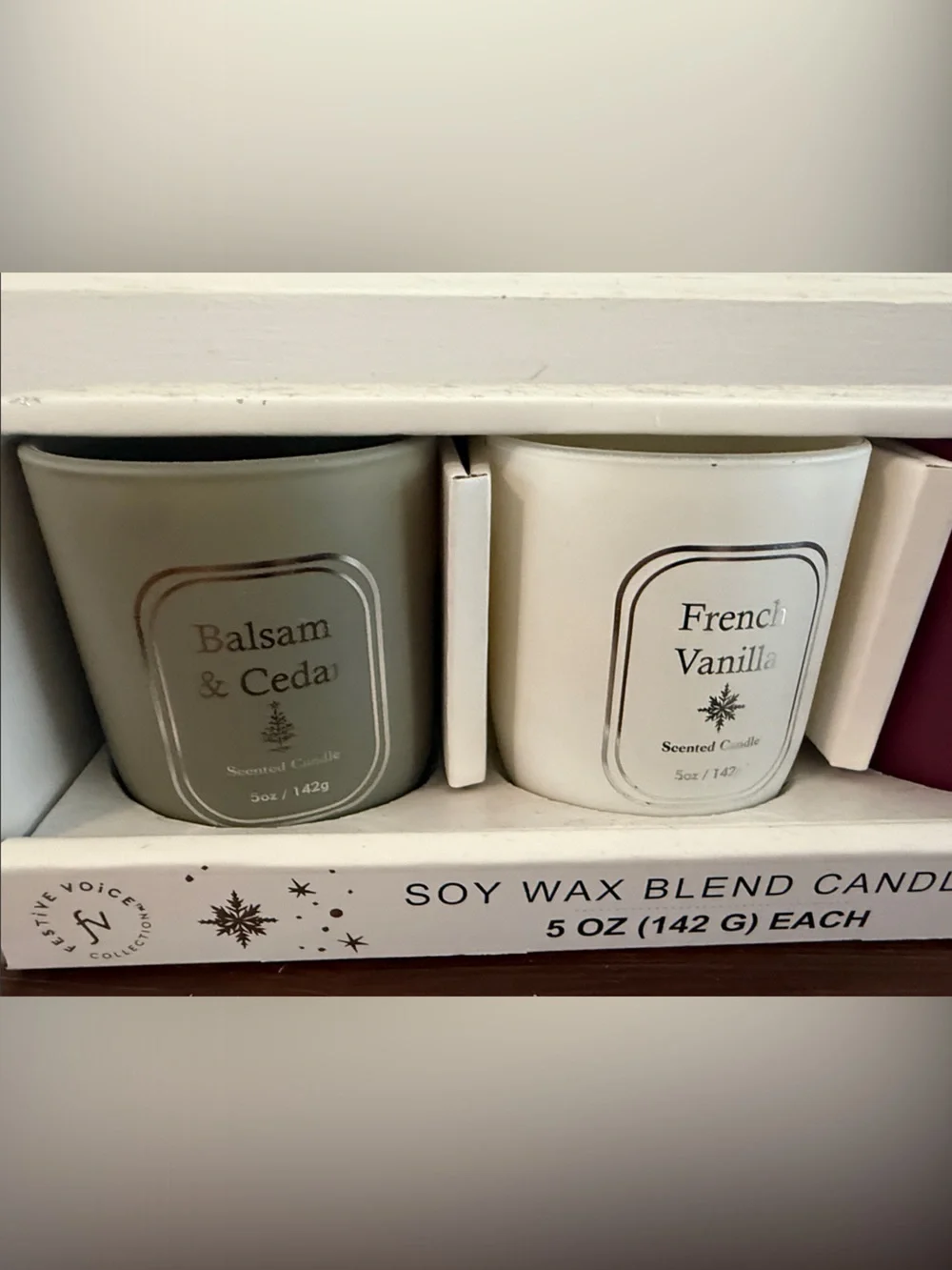 🎄 Festive Voice Collection soy wax candles NWT
